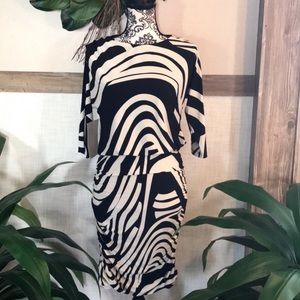 NWT Boston Proper Gathered Skirt Sides Dress